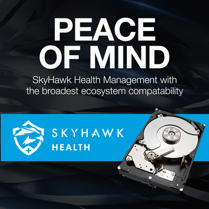 Seagate SkyHawk 6TB 3.5-inch SATA Surveillance HDD, 5400 RPM, 256MB Cache