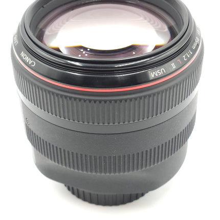 Canon EF 85mm F1.2L II USM Full Frame Portrait Prime Lens Black 1056B002