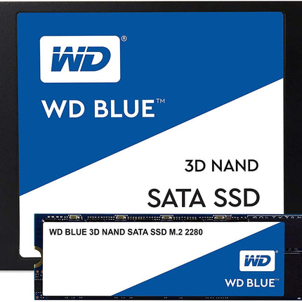 WD Blue 3D NAND 2TB M.2 2280 SATA III Internal SSD with 500 TBW Endurance