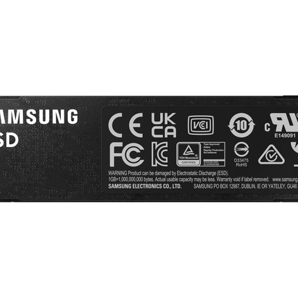 Samsung 990 PRO 4TB M.2 2280 NVMe SSD, PCIe 4.0 x4, Internal SSD Drive