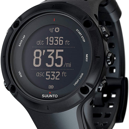 Suunto Ambit3 Peak Black GPS Outdoor Smartwatch 50mm 100m Water Resistant