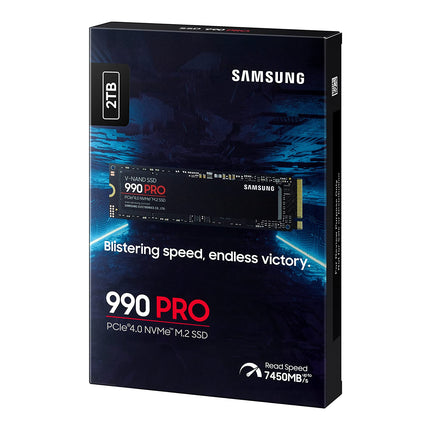 Samsung 990 PRO 2TB M.2 2280 NVMe SSD, PCIe 4.0 x4, Internal SSD Drive