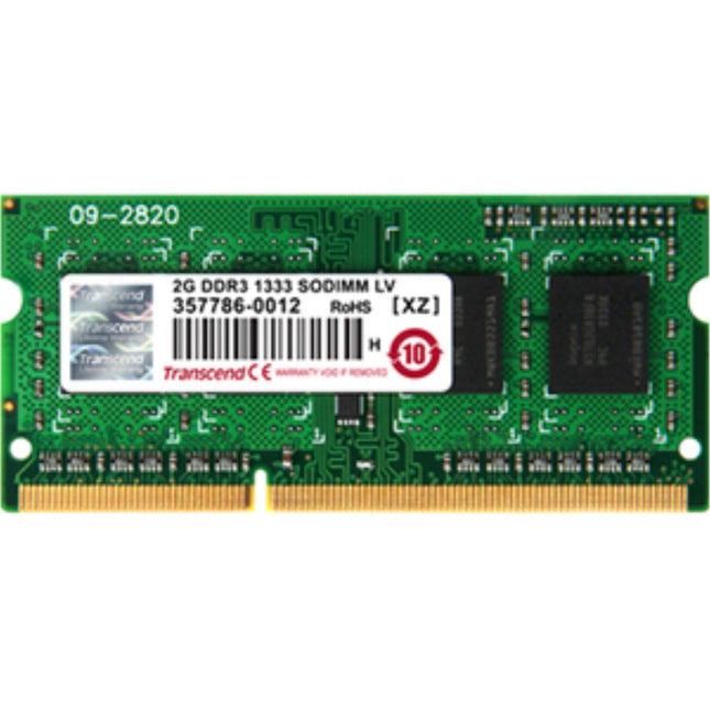 Transcend 8GB 1 x 8GB DDR3L 1600MHz CL11 SO-DIMM Laptop RAM Computer RAM