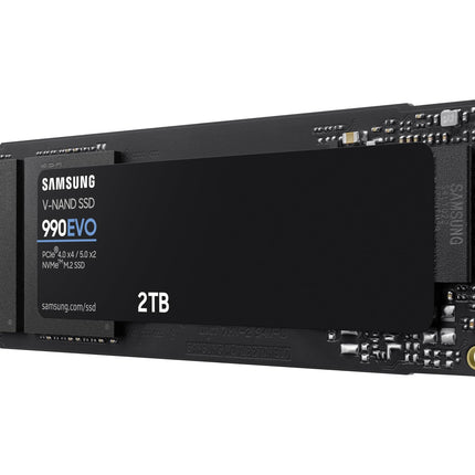Samsung 990 EVO 2TB M.2 2280 NVMe SSD, PCIe 4.0 x4 / 5.0 x2, Internal SSD