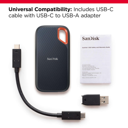 SanDisk Extreme Portable SSD 8TB USB 3.2 Gen 2