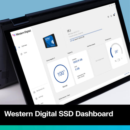 WD Blue SA510, SATA SSD, 4TB 2.5" Read speeds up to 560 MB/s 600TB TBW