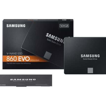 Samsung 860 EVO 500GB 2.5-inch SATA III SSD 550/520 MB/s for PC & Laptop