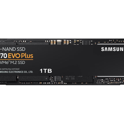Samsung 970 EVO Plus 1TB M.2 2280 NVMe SSD, PCIe 3.0 x4, Internal SSD Drive