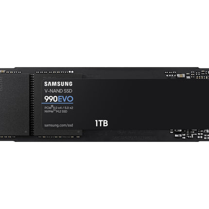 Samsung 990 EVO 1TB M.2 2280 NVMe SSD, PCIe 4.0 x4 / 5.0 x2, Internal SSD