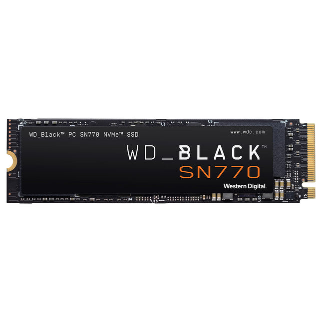 Western Digital WD_BLACK SN770 2TB NVMe SSD, PCIe 4.0 x4, Internal SSD