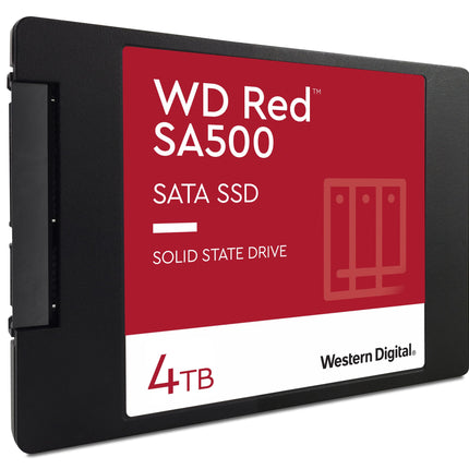 Western Digital WD Red SA500 4TB 2.5-inch SATA III SSD 560/520 MB/s NAS