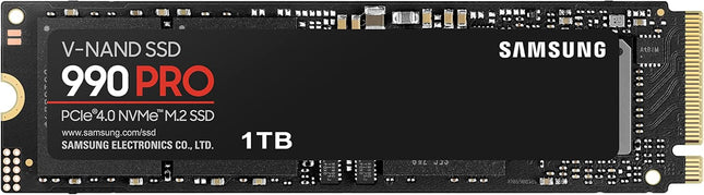 Samsung 990 PRO 1TB M.2 2280 NVMe SSD, PCIe 4.0 x4, Internal SSD Drive