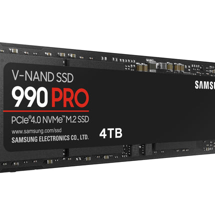 Samsung 990 PRO 4TB M.2 2280 NVMe SSD, PCIe 4.0 x4, Internal SSD Drive