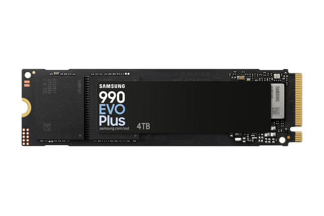 Samsung 990 EVO Plus 4TB M.2 2280 PCIe NVMe SSD, Up to 7250 MB/s Read Drive