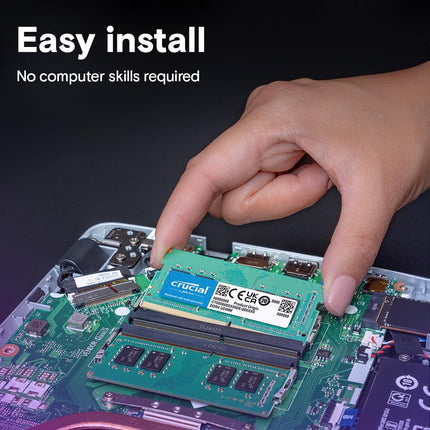 Crucial 16GB DDR4 RAM 3200MHz CL22 SO-DIMM Laptop Computer Memory Module