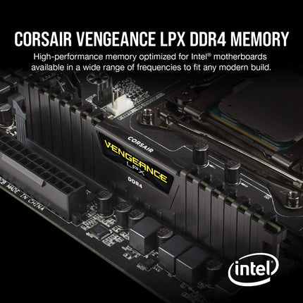 Corsair Vengeance LPX 64GB 2 x 32GB DDR4 3200MHz CL16 UDIMM Desktop RAM