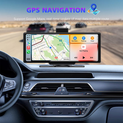 VOLTANO 10.26" Wireless CarPlay Android Auto GPS 4G Car Display 4/64GB
