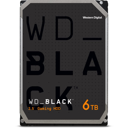 WD_BLACK 6TB 3.5-inch SATA Performance Hard Drive, 7200 RPM, 256MB Cache