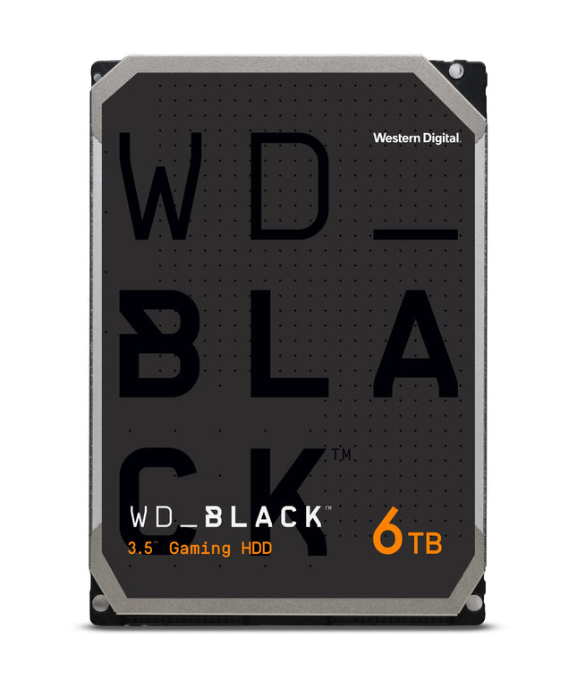 WD_BLACK 6TB 3.5-inch SATA Performance Hard Drive, 7200 RPM, 256MB Cache