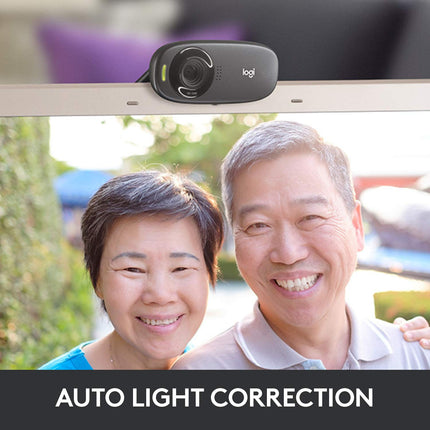 Logitech C310 HD Webcam 720p/30fps with Fixed Focus and Noise-Reducing Mic