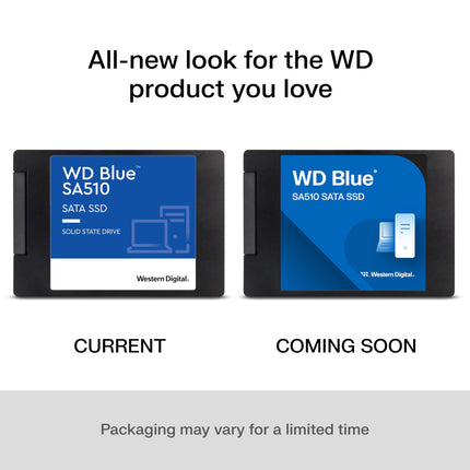 Western Digital WD Blue SA510 2TB 2.5-inch SATA SSD 560/520 MB/s Internal