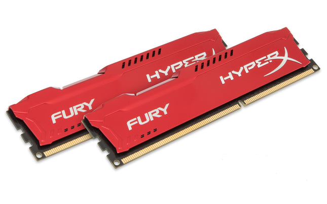 Kingston HyperX FURY 8GB 2 x 4GB DDR3 1600MHz CL10 UDIMM Desktop RAM Kit