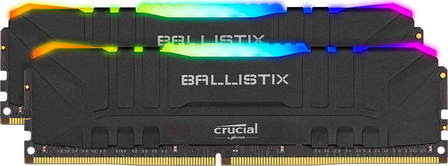 Crucial Ballistix RGB 16GB (2x8Gb) DDR4 3200MHz CL16 XMP Desktop RAM Kit