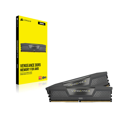 Corsair Vengeance 64GB 2 x 32GB DDR5 6000MHz CL40 UDIMM Desktop RAM Kit