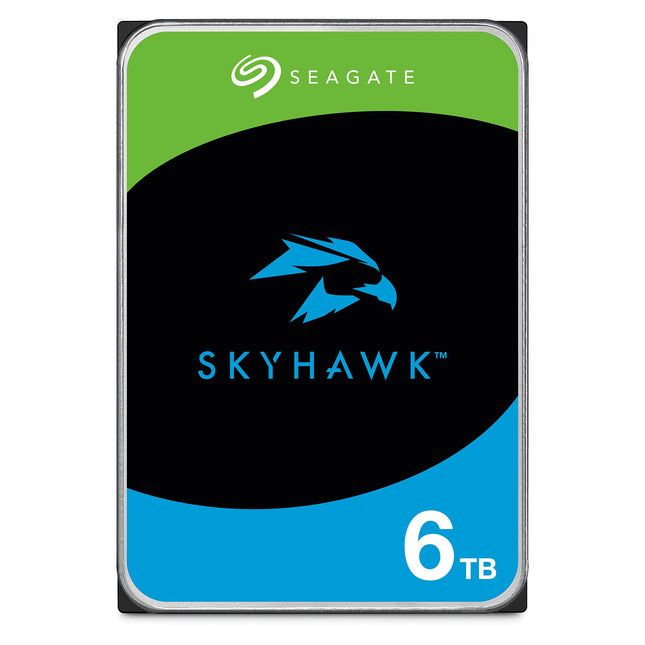 Seagate SkyHawk 6TB 3.5-inch SATA Surveillance HDD, 5400 RPM, 256MB Cache