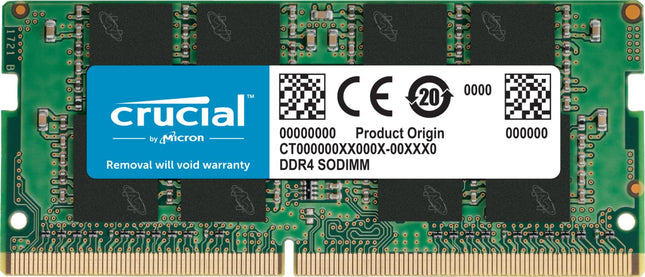 Crucial 16GB 1 x 16GB DDR4 2666MHz CL19 SO-DIMM Laptop RAM Memory Module