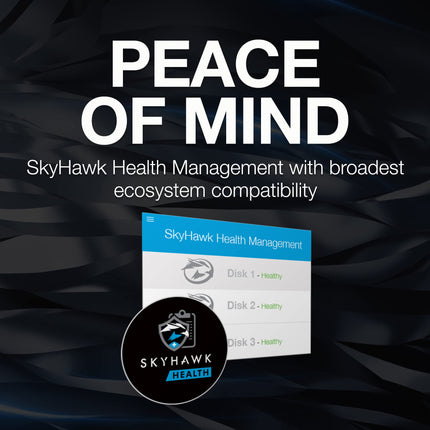 Seagate SkyHawk AI 16TB 3.5-inch SATA Surveillance HDD, 7200 RPM, 256MB