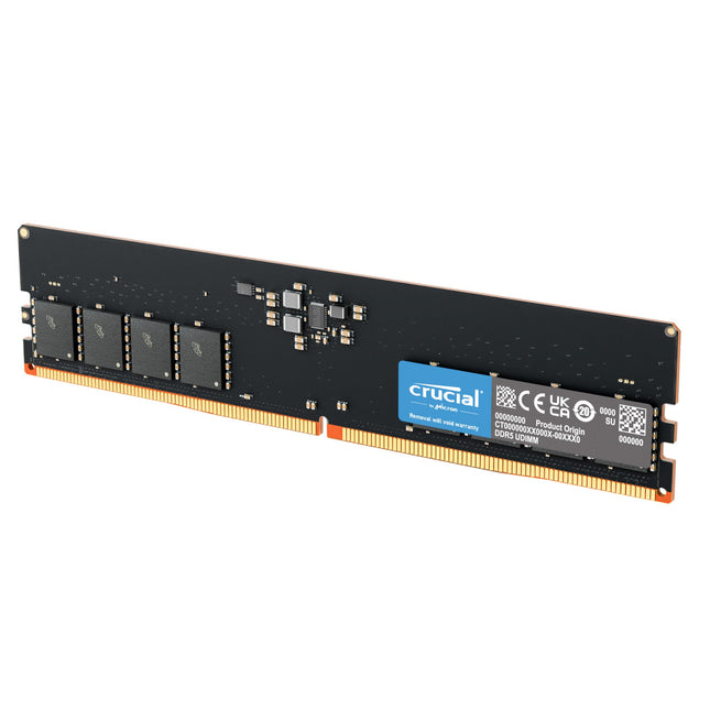 Crucial 16GB 1 x 16GB DDR5 4800MHz CL40 UDIMM Desktop RAM Memory Module