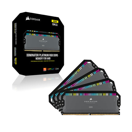 Corsair DOMINATOR PLATINUM RGB 64GB DDR5 RAM 5600MHz CL36 Desktop PC RAM