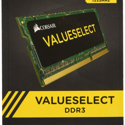Corsair ValueSelect 4GB 2 x 2GB DDR3 1333MHz CL9 SO-DIMM Notebook Memory