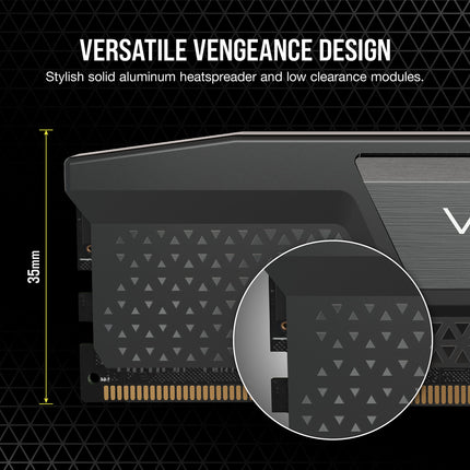 Corsair VENGEANCE 64GB DDR5 5200MHz CL40 2 x 32GB Desktop PC Memory Kit