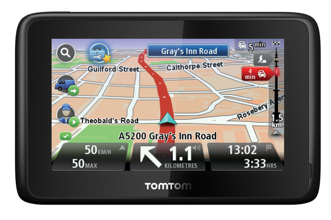 TomTom PRO 7100 EU Truck HGV Sat Nav 4.3in GPS Navigation Europe Maps Black
