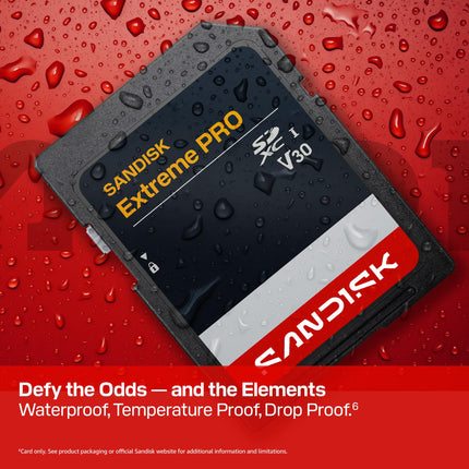 SanDisk Extreme PRO 512GB SDXC UHS-I U3 V30 Up to 250MB/s Read Memory Card