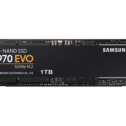 Samsung 970 EVO 1TB M.2 2280 NVMe SSD, PCIe 3.0 x4, Internal SSD Drive