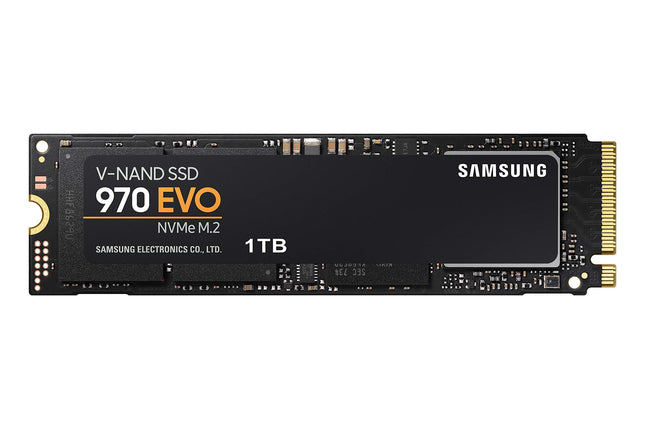 Samsung 970 EVO 1TB M.2 2280 NVMe SSD, PCIe 3.0 x4, Internal SSD Drive