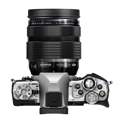 Olympus OM-D E-M5 Mark II 16.1MP 12-40mm F2.8 PRO Mirrorless Kit Silver