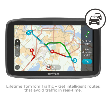 TomTom Car Sat Nav GO 6200, 6 Inch with Handsfree Calling