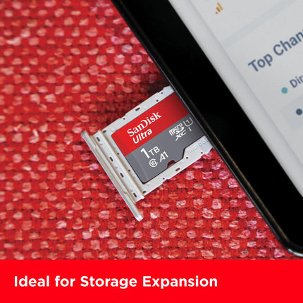 SanDisk Ultra 1TB microSDXC UHS-I U1 A1 Up to 150MB/s Read Memory Card