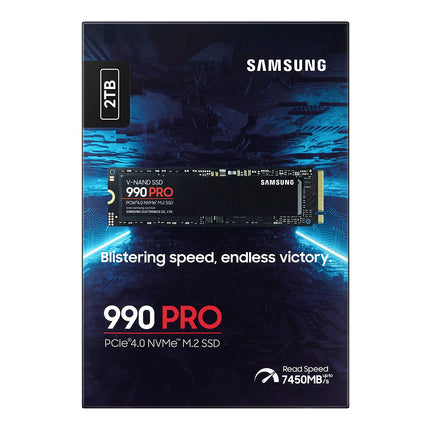 Samsung 990 PRO 2TB M.2 2280 NVMe SSD, PCIe 4.0 x4, Internal SSD Drive