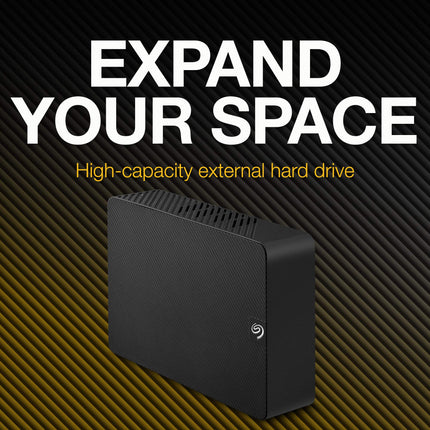 Seagate Expansion 22TB Desktop External HDD USB 3.0 with Rescue Service