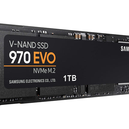 Samsung 970 EVO 1TB M.2 2280 NVMe SSD, PCIe 3.0 x4, Internal SSD Drive