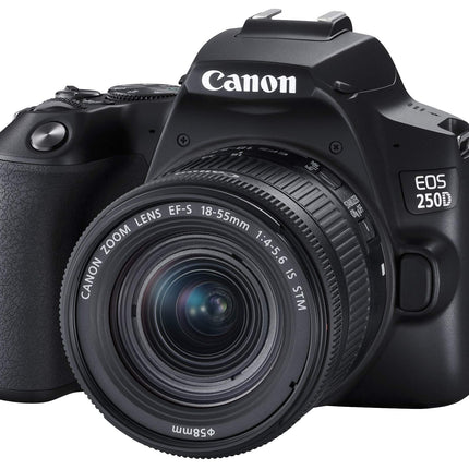 Canon EOS 250D + Canon EF-s 18-55mm f/4-5.6 IS STM Lens - Black