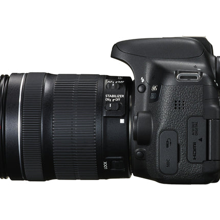 Canon EOS 750D 24.2MP APS-C DSLR Camera EF-S 18-135mm IS STM Kit Black