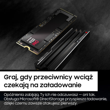 Samsung 9100 PRO 4TB M.2 2280 with Heatsink, Up to 14800 MB/s Read, Solid State Drive