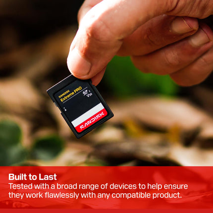 SanDisk Extreme PRO 256GB SDXC UHS-I U3 V30 Up to 250MB/s Read Memory Card