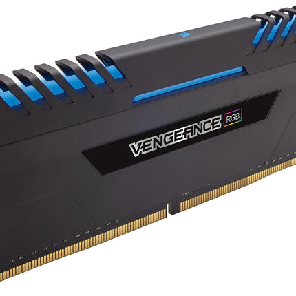 CORSAIR VENGEANCE RGB 16GB (2x8Gb) DDR4 2666MHz CL16 Desktop RAM Kit Black